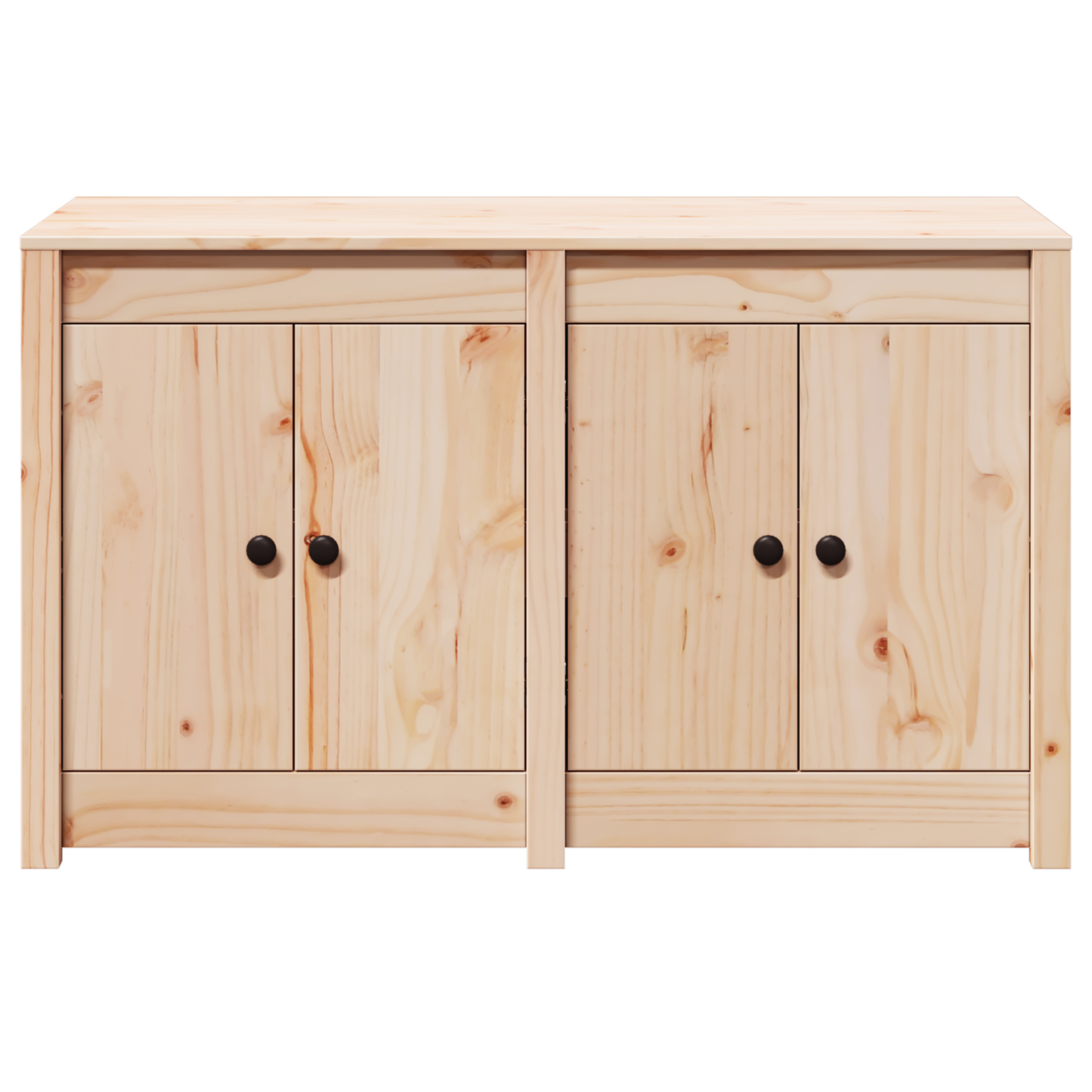 vidaXL Küchenschrank mit Regal Braun Eichen-Optik 106 x 55 x 64 cm