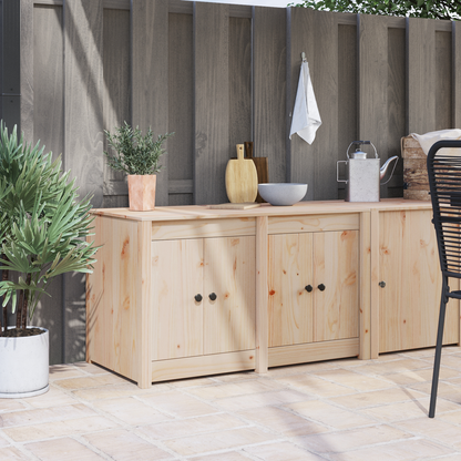 vidaXL Küchenschrank mit Regal Braun Eichen-Optik 106 x 55 x 64 cm