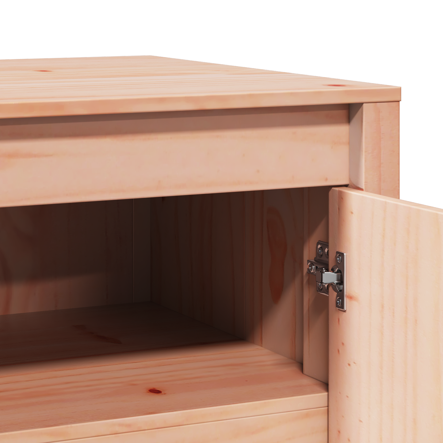 vidaXL Küchenschrank mit Regal Braun Eichen-Optik 106 x 55 x 64 cm