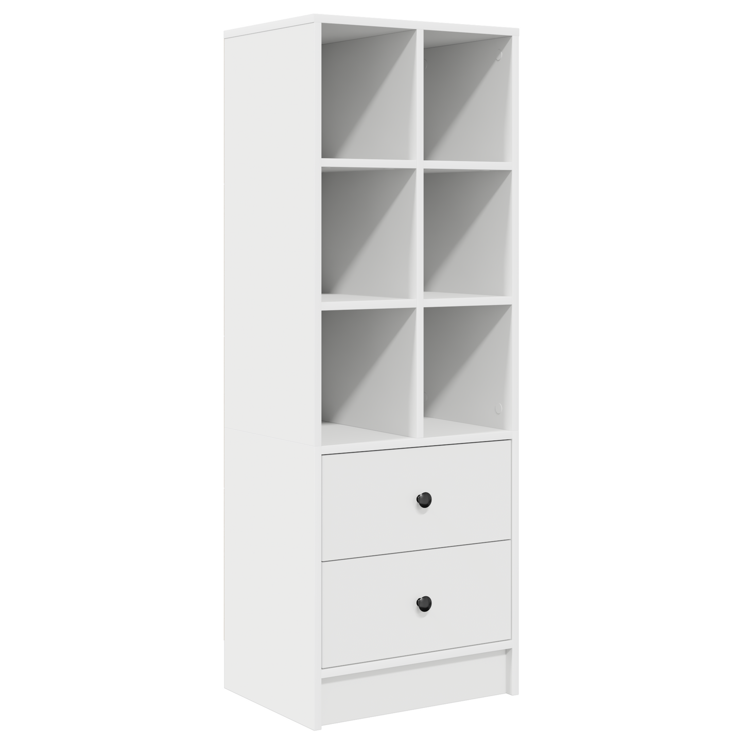 vidaXL Highboard mit Schubladen Weiß 45,5 x 34 x 127 cm
