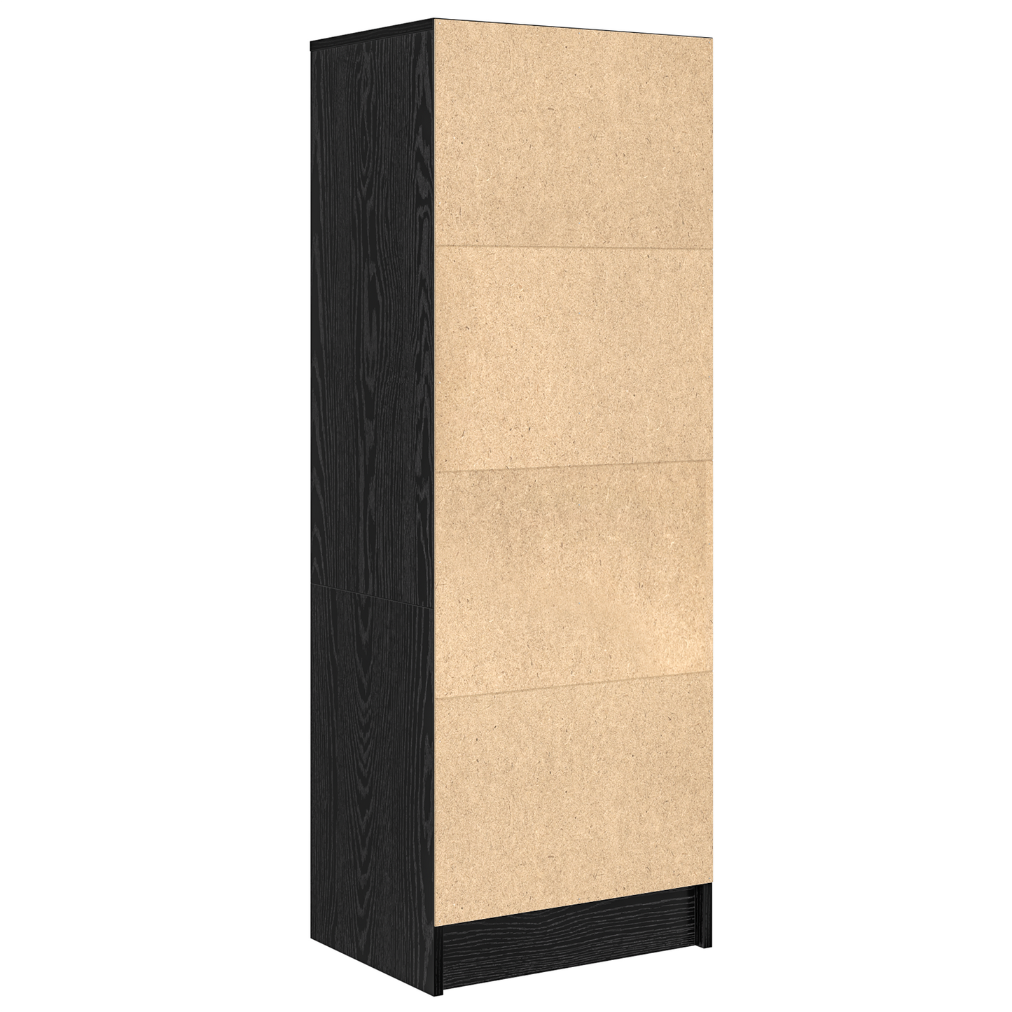 vidaXL Highboard Schwarz Eichen-Optik 45,5 x 34 x 127 cm