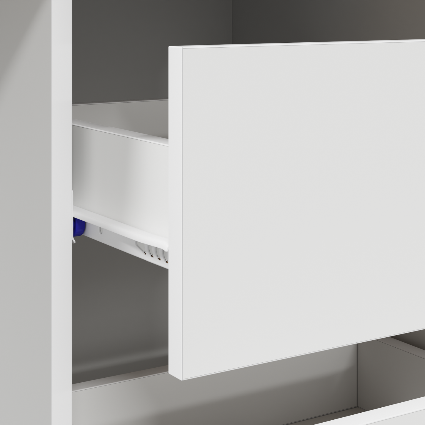 vidaXL Schreibtisch mit Speicher Weiß 90 x 37,5 x 75 cm Holzwerkstoff
