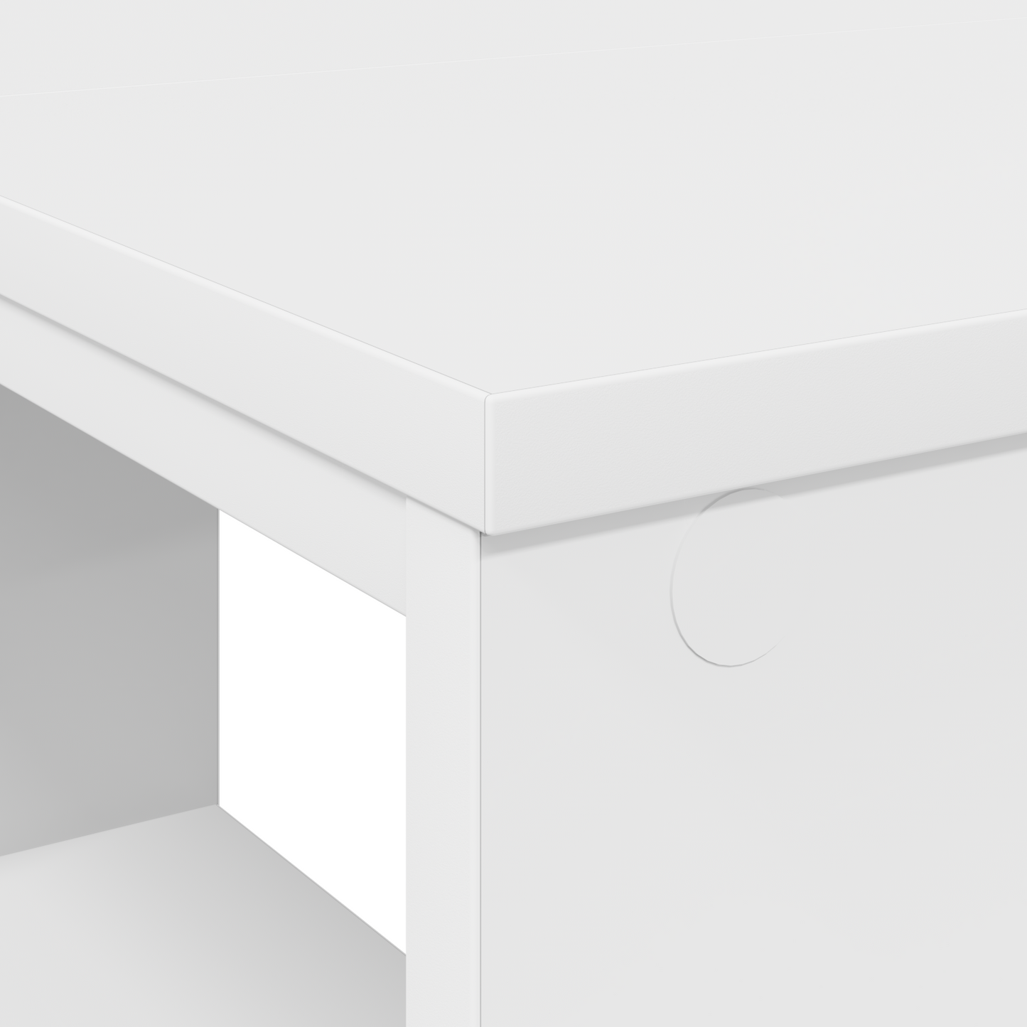 vidaXL Schreibtisch mit Regal Weiß 90 x 50 x 75 cm Holzwerkstoff