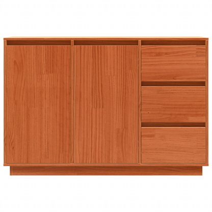 vidaXL Sideboard mit Schubladen Braun Eichen-Optik 111 x 34 x 75 cm