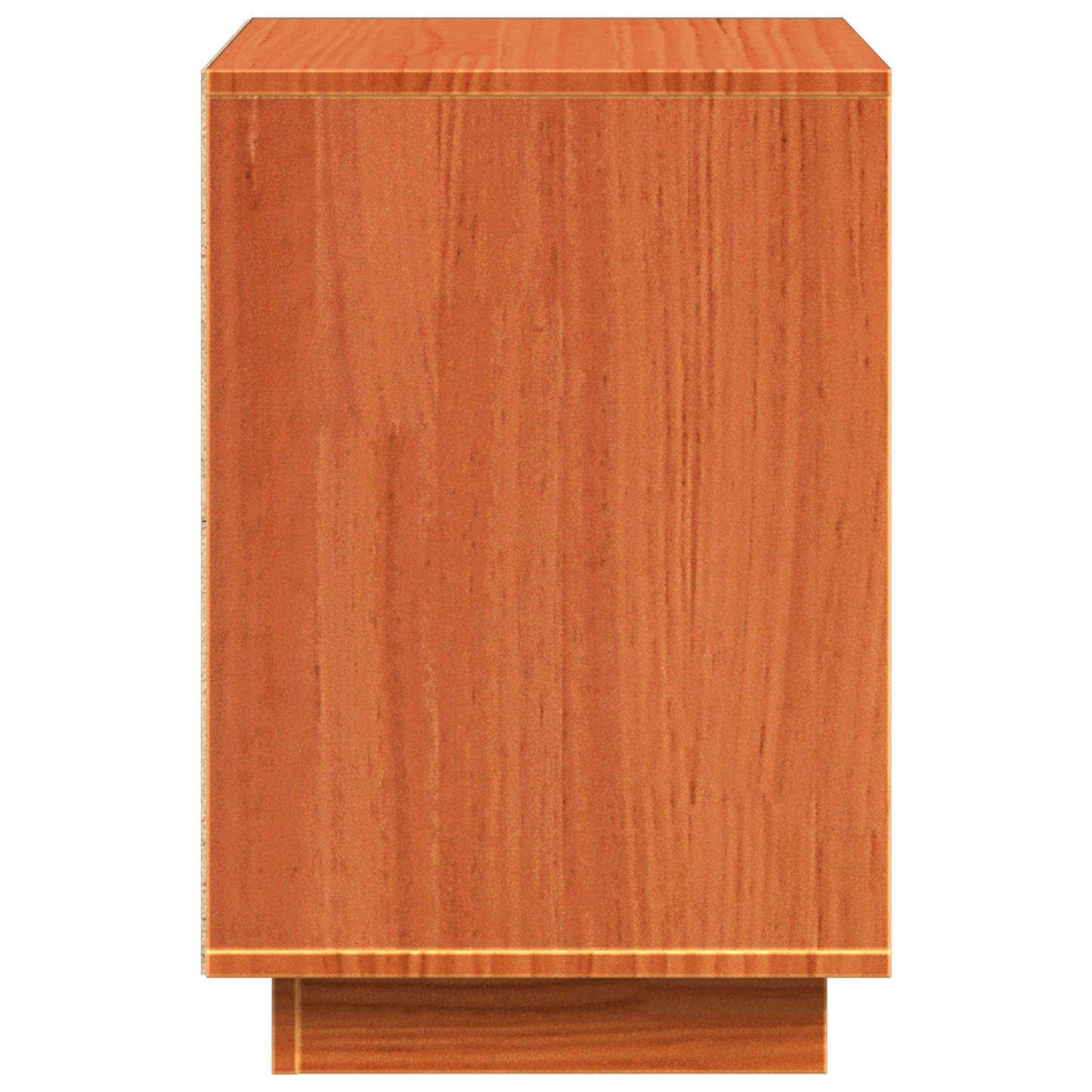 vidaXL Nachttisch 2 pcs Wachsbraun 60 x 34 x 51 cm Holzwerkstoff