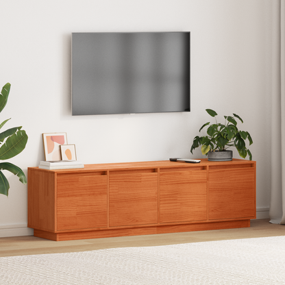 vidaXL TV-Schränk Braun 156 x 37 x 45 cm Holzwerkstoff