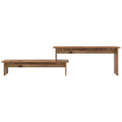 vidaXL TV-Schrankset Altholz 180 x 30 x 43 cm Holzwerkstoff