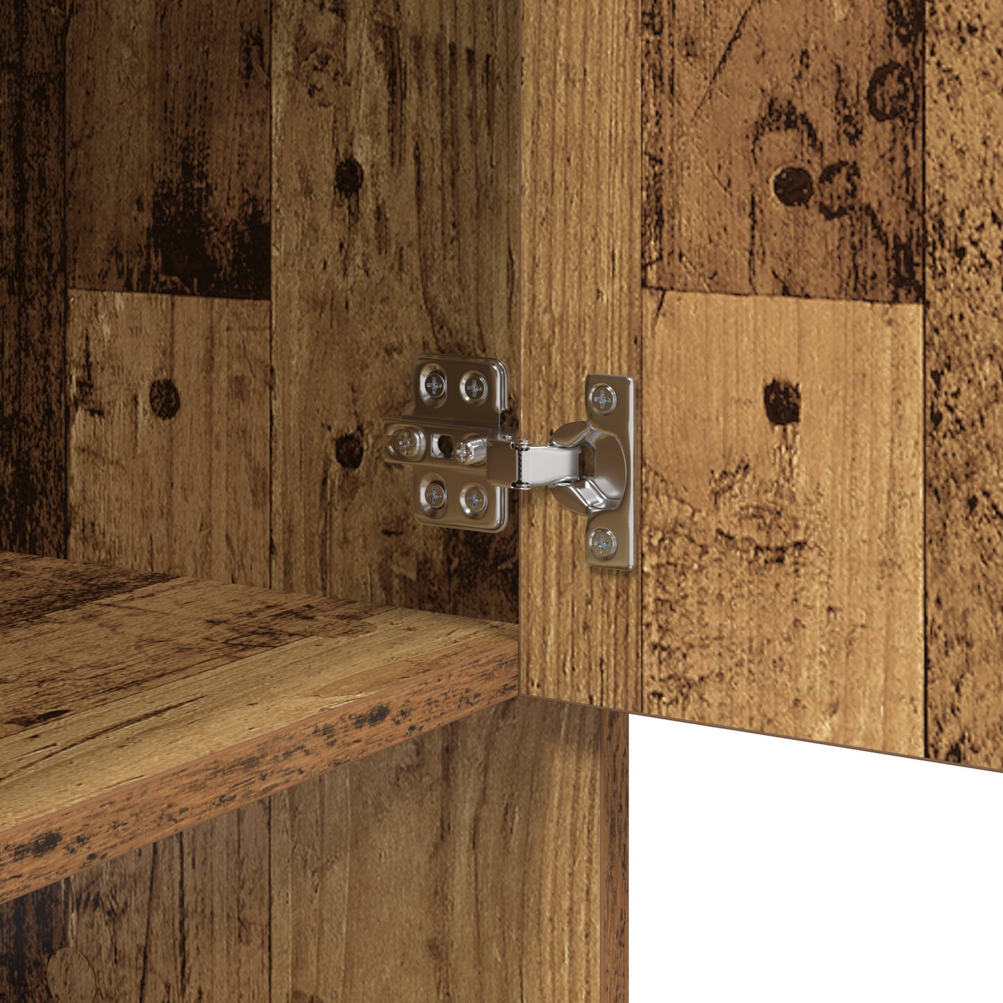 vidaXL Sideboard Altholz 97 x 29 x 75 cm Holzwerkstoff