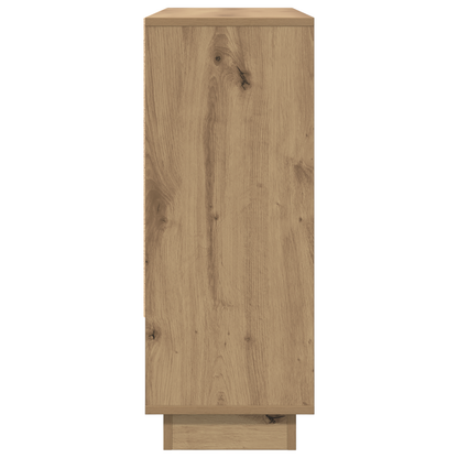 vidaXL Sideboard Artisan-Eiche 97 x 29 x 75 cm Holzwerkstoff