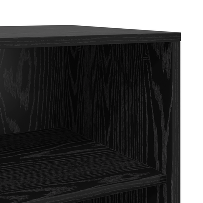 vidaXL Sideboard Schwarz 70 x 41 x 75 cm Holzwerkstoff