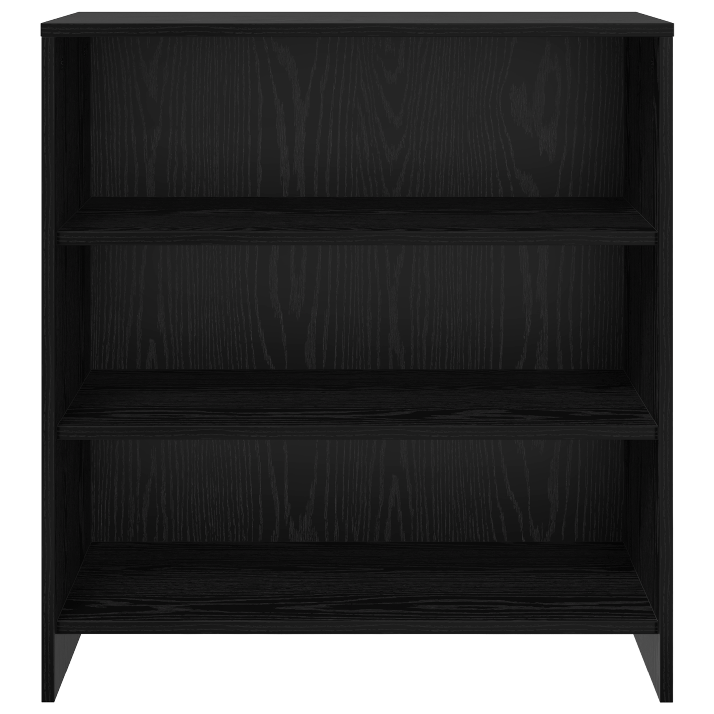 vidaXL Sideboard Schwarz 70 x 41 x 75 cm Holzwerkstoff