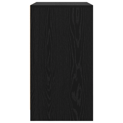 vidaXL Sideboard Schwarz 70 x 41 x 75 cm Holzwerkstoff