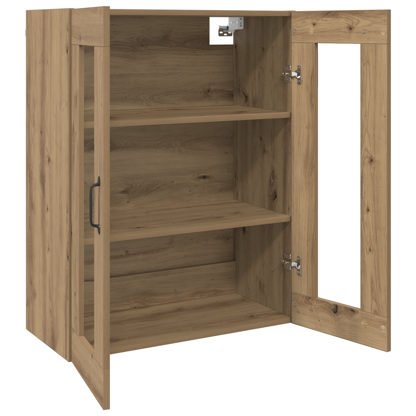 vidaXL Hängeschrank Wandmontiert Braun 69.5 x 34 x 90 cm Holzwerkstoff