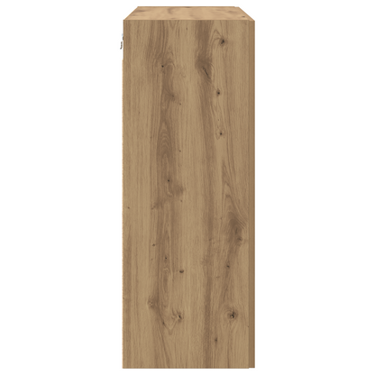 vidaXL Hängeschrank Wandmontiert Braun 69.5 x 34 x 90 cm Holzwerkstoff