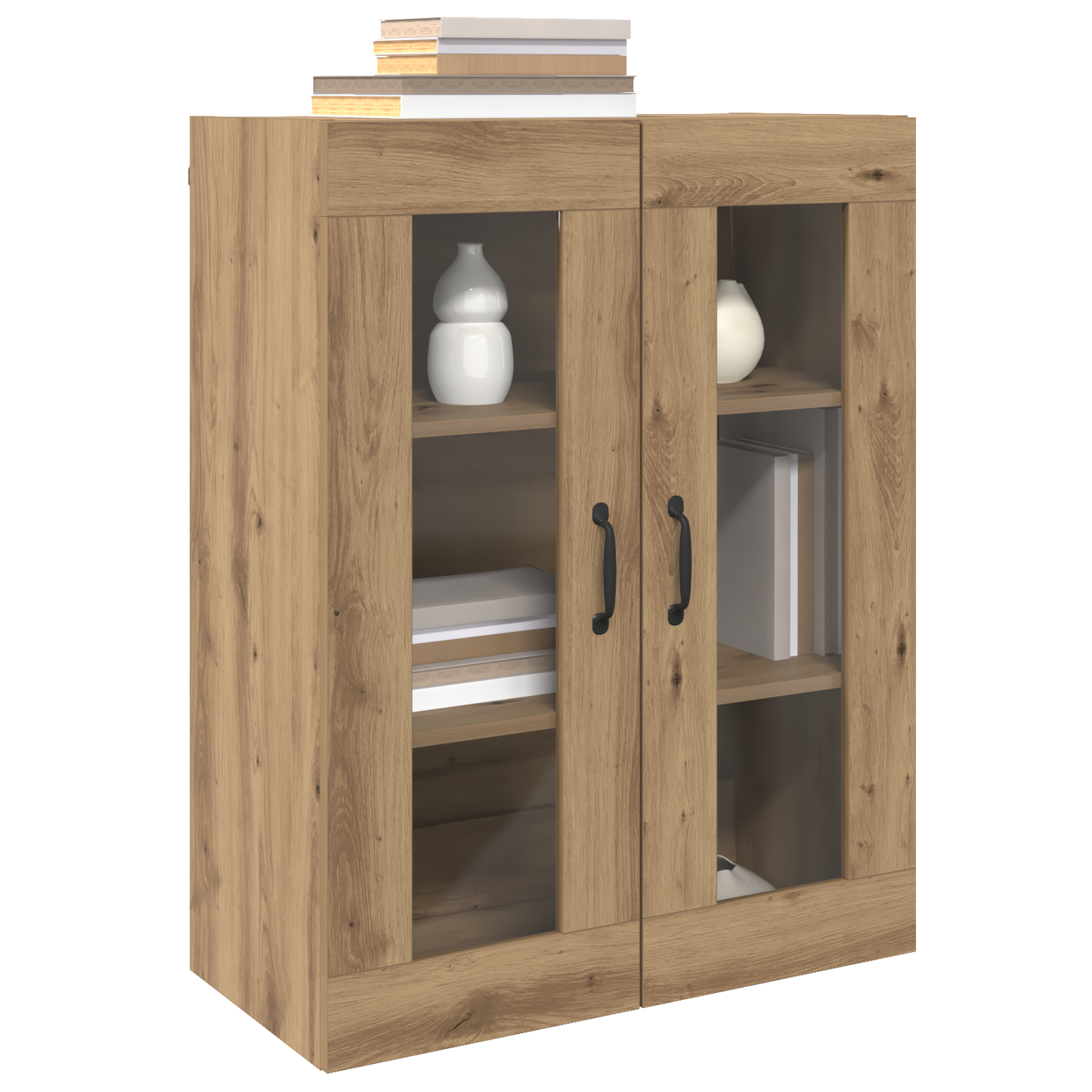 vidaXL Hängeschrank Wandmontiert Braun 69.5 x 34 x 90 cm Holzwerkstoff