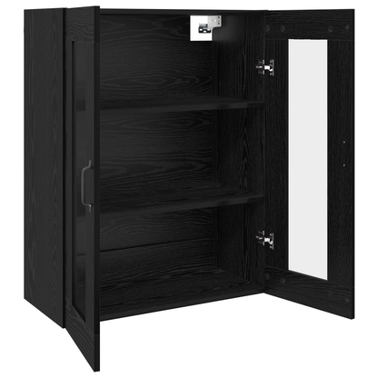 vidaXL Hängeschrank Schwarz 69.5 x 34 x 90 cm Holzwerkstoff