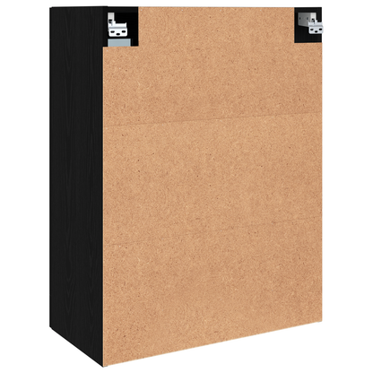 vidaXL Hängeschrank Schwarz 69.5 x 34 x 90 cm Holzwerkstoff