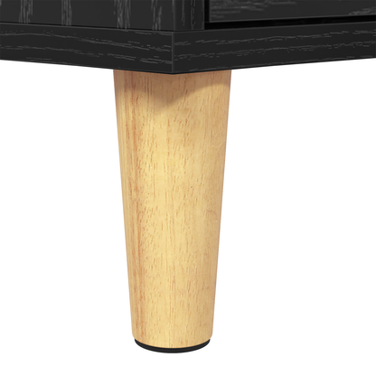 vidaXL TV-Schränk Schwarz Eichen-Optik 150 x 30 x 45 cm Holzwerkstoff