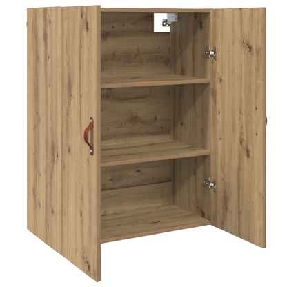 vidaXL Wandschrank Artisan-Eiche 69,5 x 34 x 90 cm Holzwerkstoff