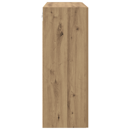 vidaXL Wandschrank Artisan-Eiche 69,5 x 34 x 90 cm Holzwerkstoff