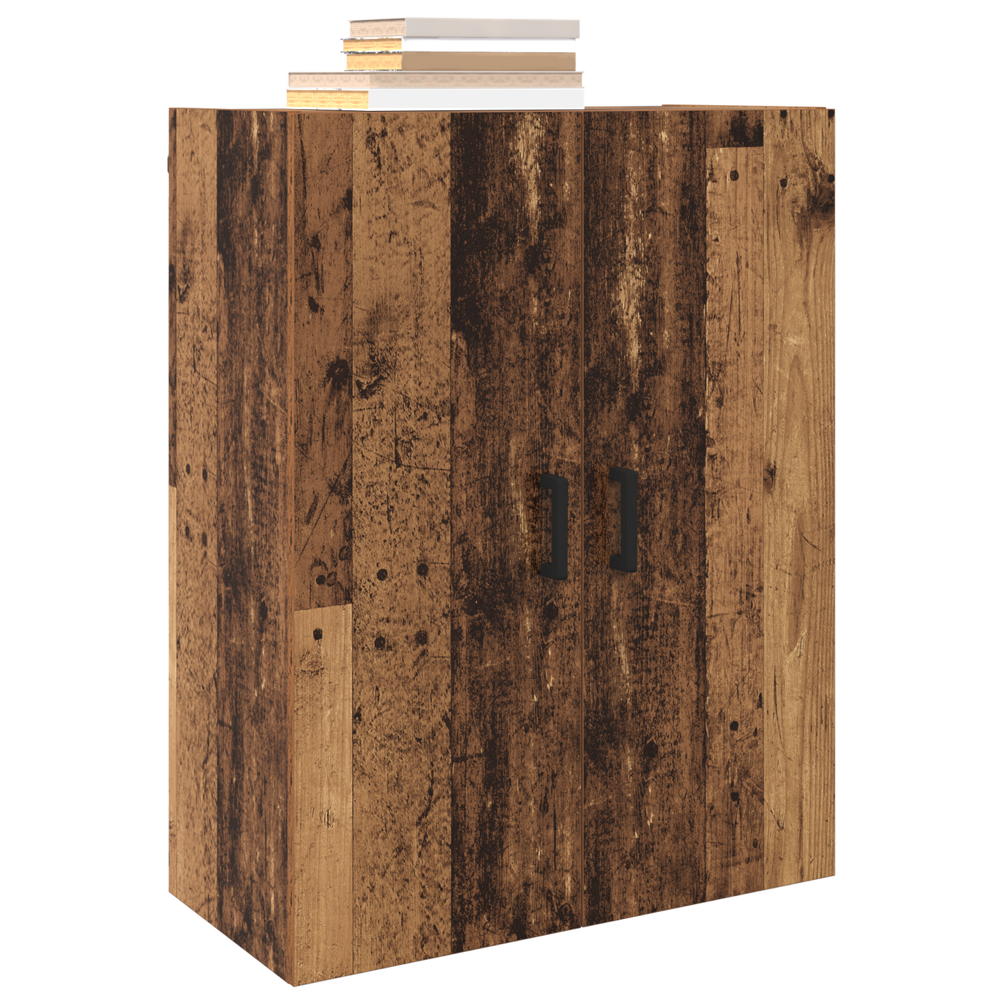 vidaXL Wandschrank Altholz 69,5 x 34 x 90 cm Holzwerkstoff