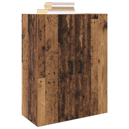 vidaXL Wandschrank Altholz 69,5 x 34 x 90 cm Holzwerkstoff
