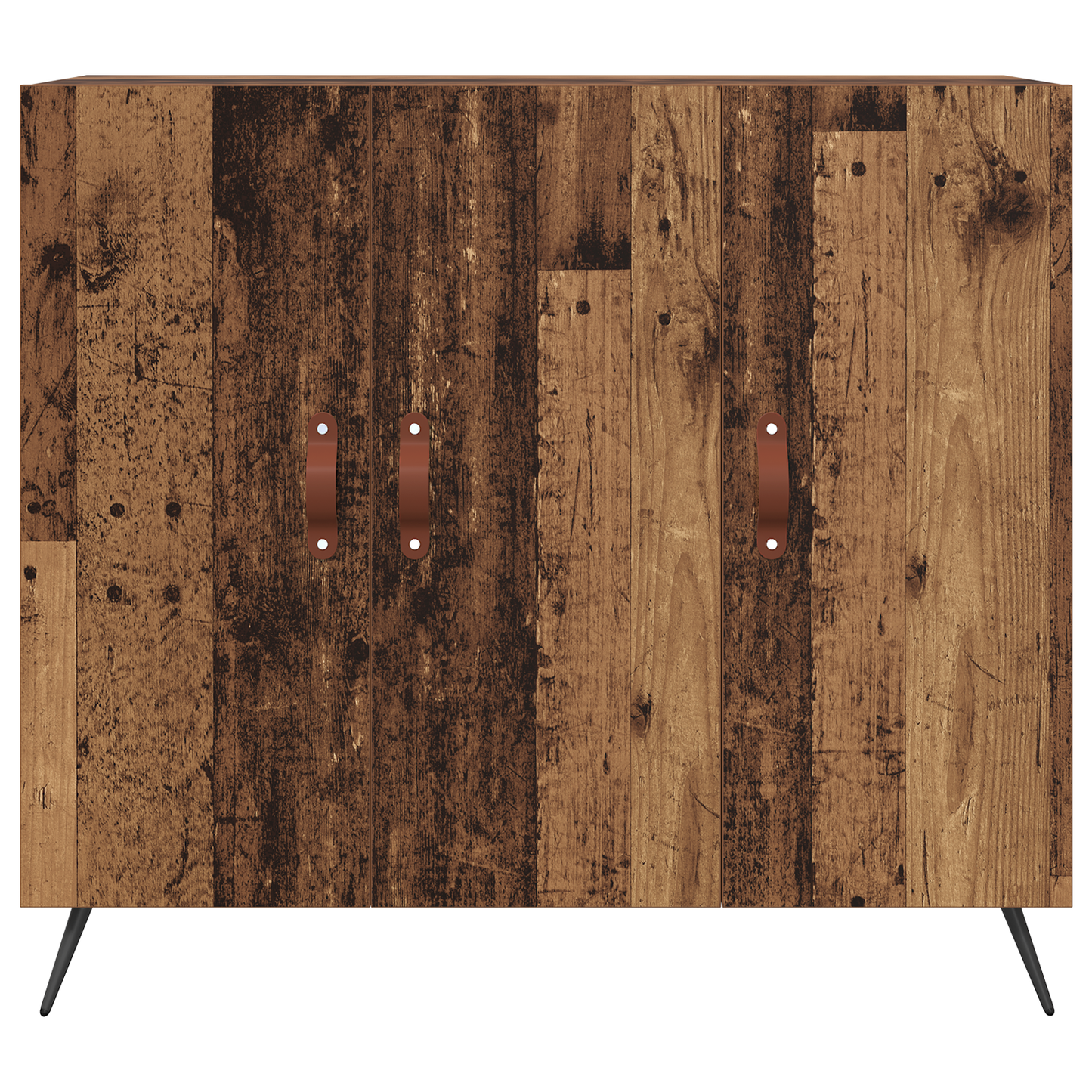 vidaXL Sideboard Altholz 89,5 x 34 x 80 cm Holzwerkstoff